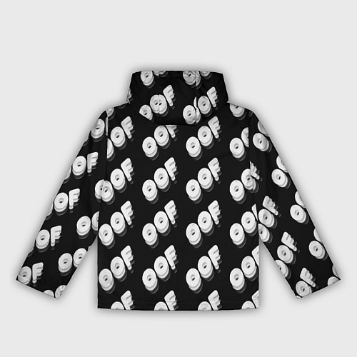 Женская ветровка Off выключение / 3D-Белый – фото 2