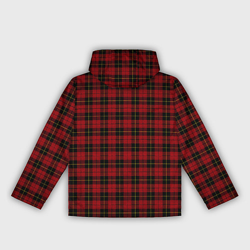 Женская ветровка Pajama pattern red / 3D-Черный – фото 2
