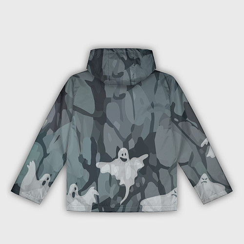 Женская ветровка Замок в воображении / 3D-Черный – фото 2