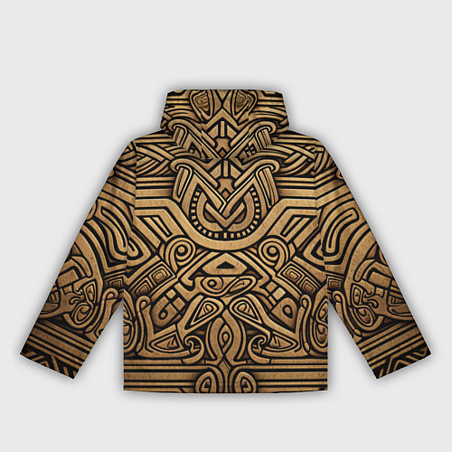 Женская ветровка Орнамент в стиле викингов / 3D-Белый – фото 2