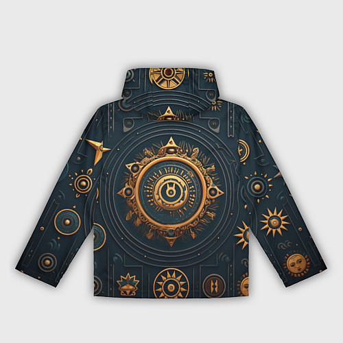 Женская ветровка Паттерн в славянском стиле / 3D-Белый – фото 2