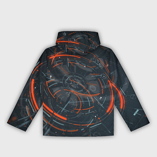 Женская ветровка Часовой механизм киберпанк / 3D-Белый – фото 2