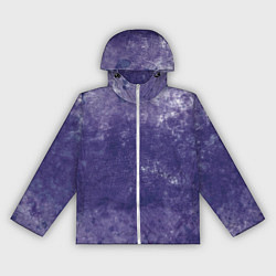 Ветровка с капюшоном женская Абстракция - violet color background, цвет: 3D-белый