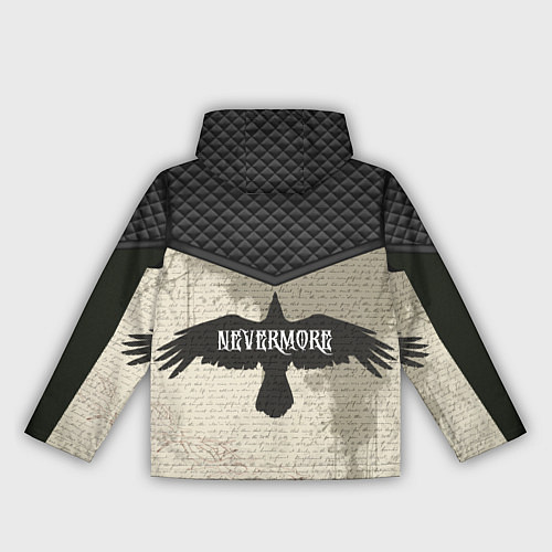 Женская ветровка Ворон-Nevermore / 3D-Черный – фото 2