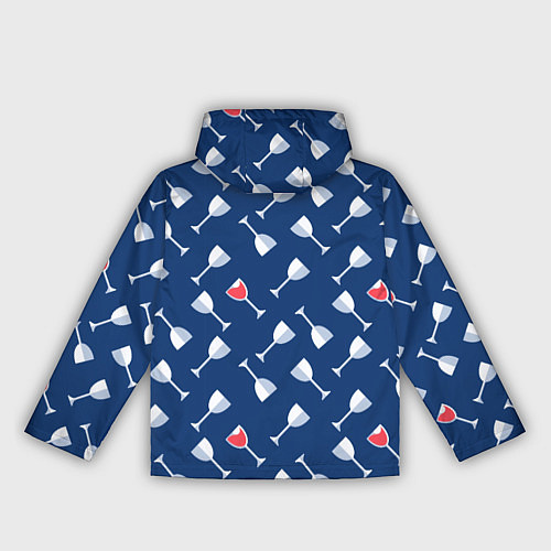 Женская ветровка Бокальчик винишка / 3D-Белый – фото 2