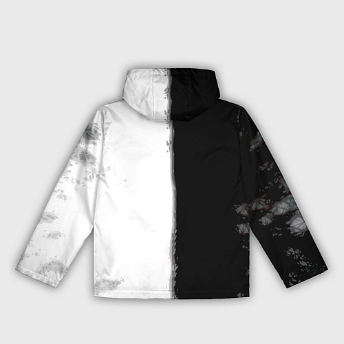 Женская ветровка Dayz черно белый ужас / 3D-Черный – фото 2