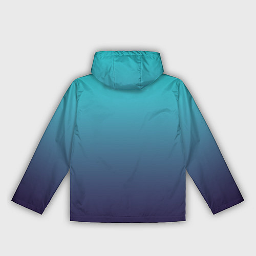 Женская ветровка Подводный градиент / 3D-Черный – фото 2