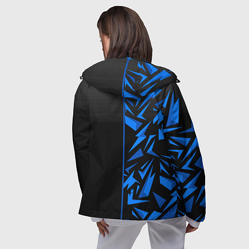 Женская ветровка Changan - blue uniform / 3D-Черный – фото 4