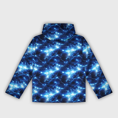 Женская ветровка Cosmic neon boom / 3D-Черный – фото 2