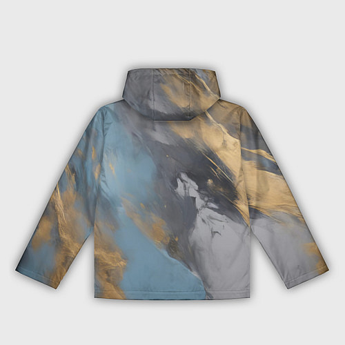 Женская ветровка Мазки краски - нейросеть / 3D-Белый – фото 2