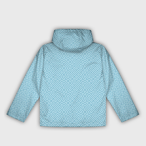 Женская ветровка Паттерн из простых линий / 3D-Белый – фото 2