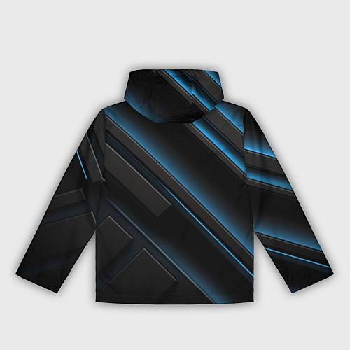 Женская ветровка Вихри темноты черного / 3D-Черный – фото 2