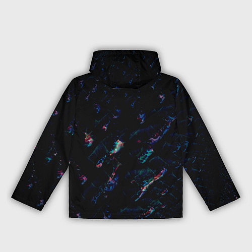 Женская ветровка Лазурные сапфиры / 3D-Белый – фото 2