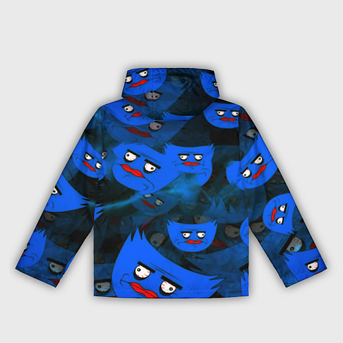 Женская ветровка Huggy Wuggy topgames / 3D-Черный – фото 2