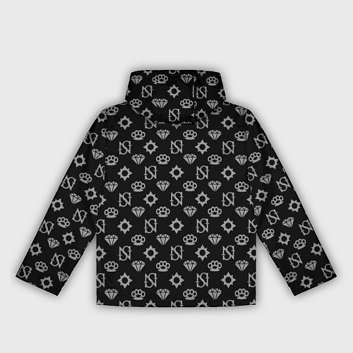 Женская ветровка Sessanta Nove pattern / 3D-Черный – фото 2
