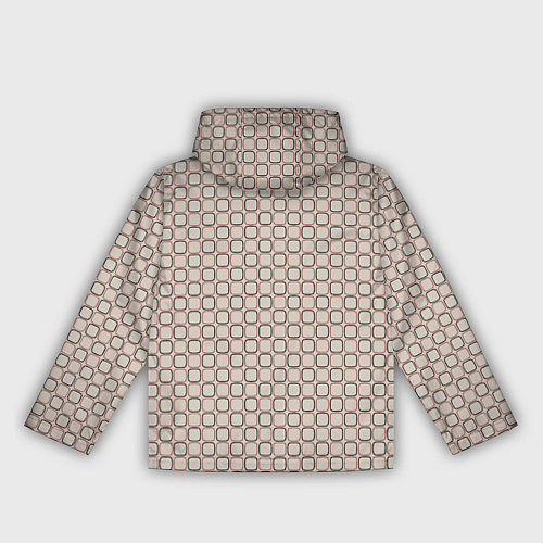 Женская ветровка В клетку стиль 60-х / 3D-Белый – фото 2