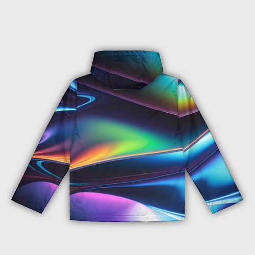 Женская ветровка Голографический материал / 3D-Белый – фото 2