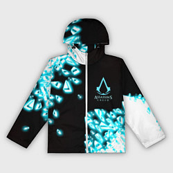 Ветровка с капюшоном женская Assassins Creed анимус, цвет: 3D-белый