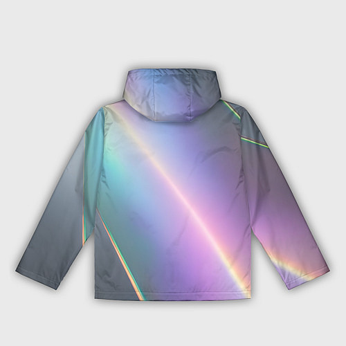 Женская ветровка Металлическая голография / 3D-Белый – фото 2