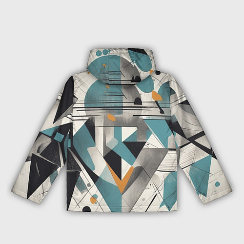 Женская ветровка Три человека авангард / 3D-Белый – фото 2