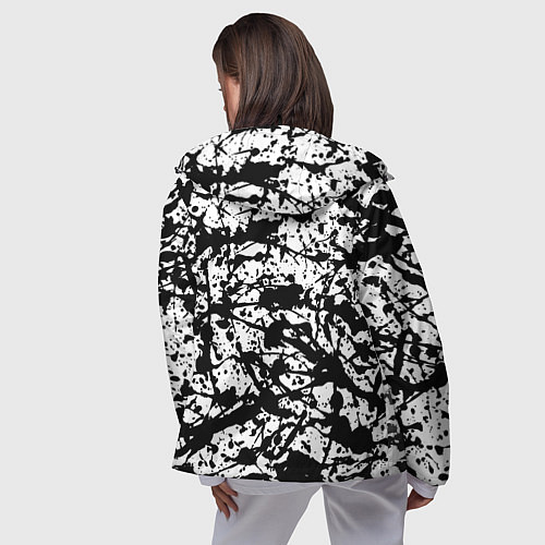 Женская ветровка Kaneki Ken - Токийский Гуль / 3D-Черный – фото 4