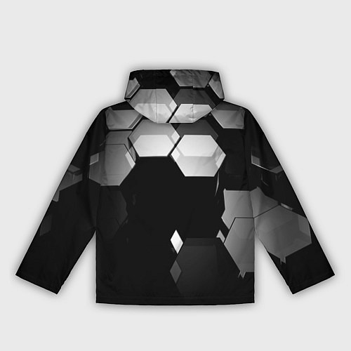 Женская ветровка Нано соты шестиугольник / 3D-Белый – фото 2