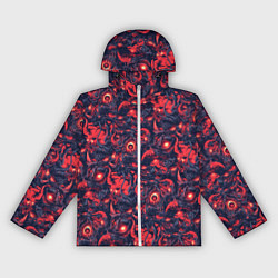 Женская ветровка Монстры паттерн