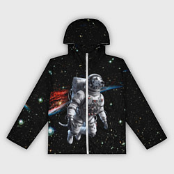 Женская ветровка The dalmatian brave cosmonaut - ai art