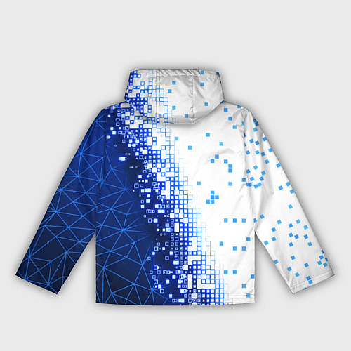 Женская ветровка Поврежденный цифровой скин / 3D-Белый – фото 2