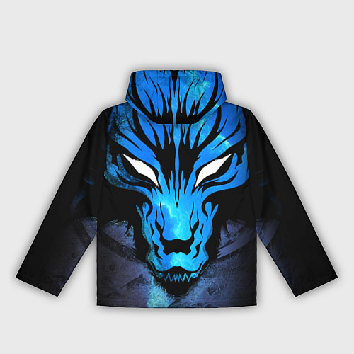 Женская ветровка Genshin Impact - Волк Севера / 3D-Белый – фото 2