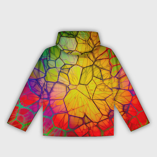 Женская ветровка Bright abstraction / 3D-Черный – фото 2