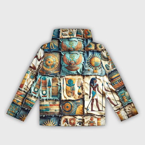 Женская ветровка Пэчворк из Египта / 3D-Белый – фото 2