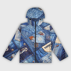 Женская ветровка Vanguard jeans patchwork - ai art