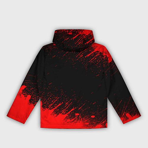 Женская ветровка Dead by daylight огненный / 3D-Черный – фото 2