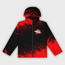 Ветровка с капюшоном женская Dead by daylight огненный, цвет: 3D-черный