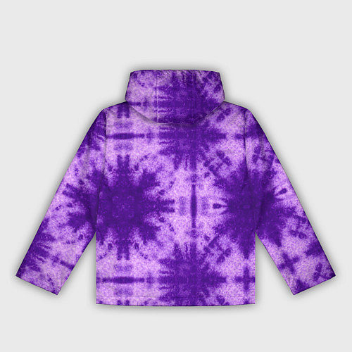 Женская ветровка Тай дай фиолетовый / 3D-Белый – фото 2