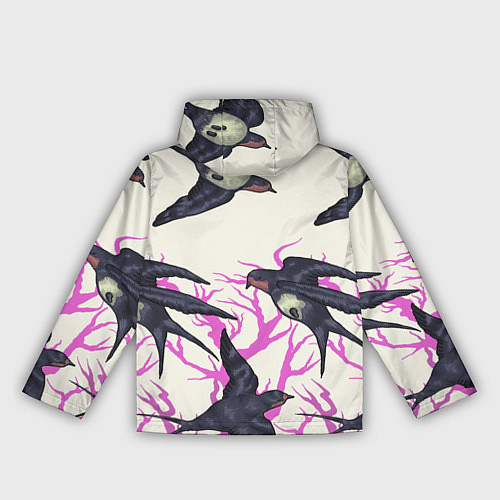 Женская ветровка Migratory birds / 3D-Черный – фото 2