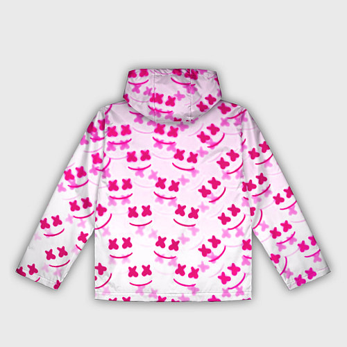 Женская ветровка Marshmello pink colors / 3D-Черный – фото 2