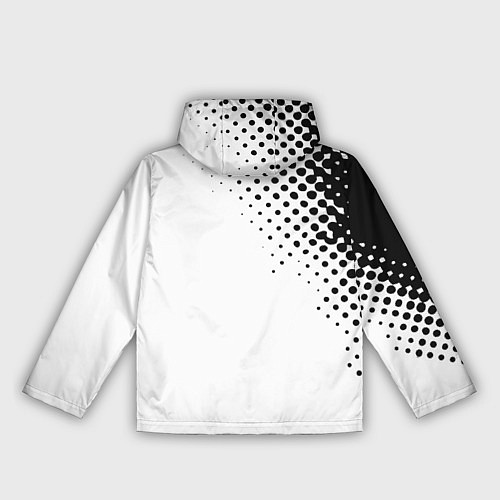 Женская ветровка Герб РФ спорт абстракция / 3D-Белый – фото 2