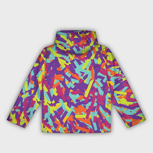 Женская ветровка Конфитти / 3D-Черный – фото 2