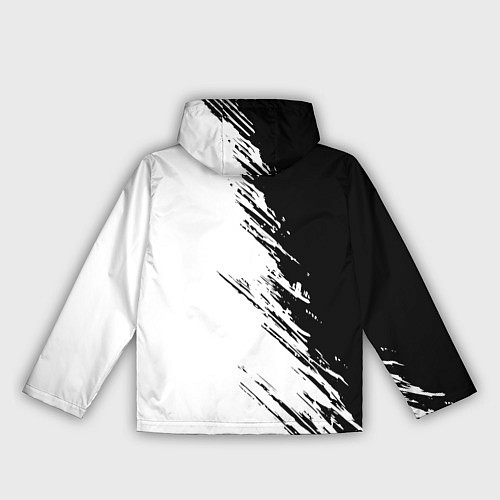 Женская ветровка Ассасинс Крид - белый и черный цвет / 3D-Белый – фото 2