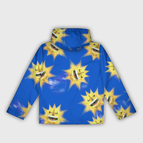 Женская ветровка Soul eater-солнце / 3D-Черный – фото 2