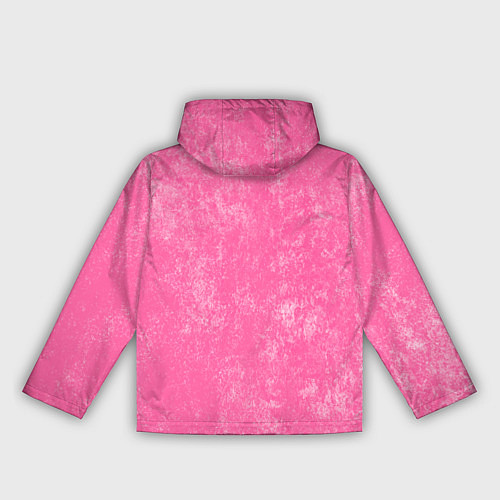Женская ветровка Pink bleached splashes / 3D-Белый – фото 2