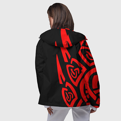 Женская ветровка The Witcher hunt / 3D-Черный – фото 4