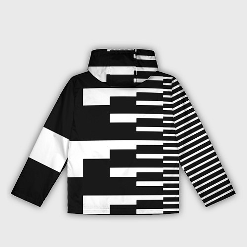 Женская ветровка Россия геометрия / 3D-Черный – фото 2