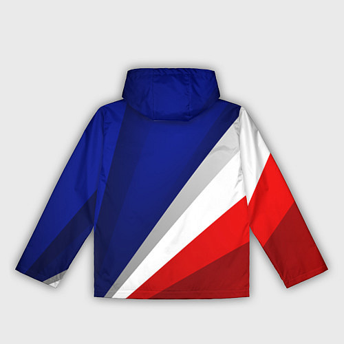 Женская ветровка Россия - униформа федерации / 3D-Белый – фото 2