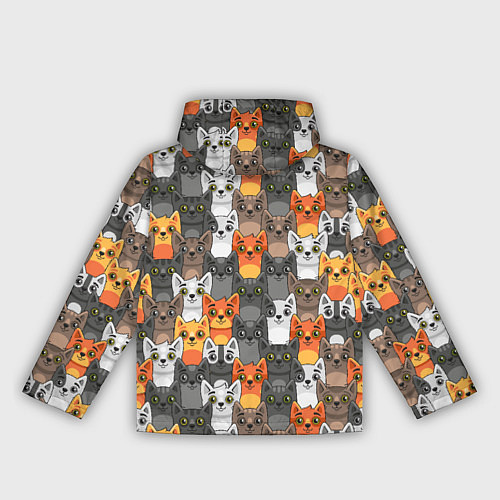 Женская ветровка Мультяшные котята / 3D-Белый – фото 2