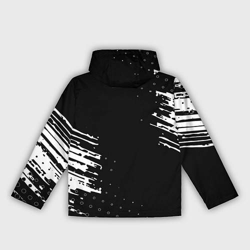 Женская ветровка Watch dogs краски / 3D-Белый – фото 2