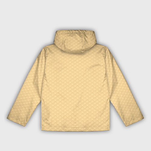 Женская ветровка Паттерн сетчатый чашуйчетый / 3D-Белый – фото 2