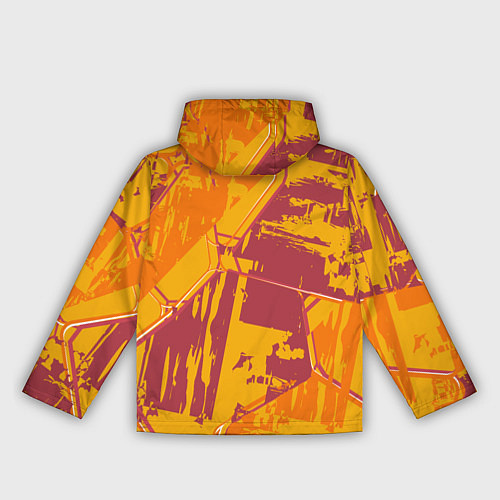 Женская ветровка Яркий абстрактный паттерн для спорта / 3D-Белый – фото 2